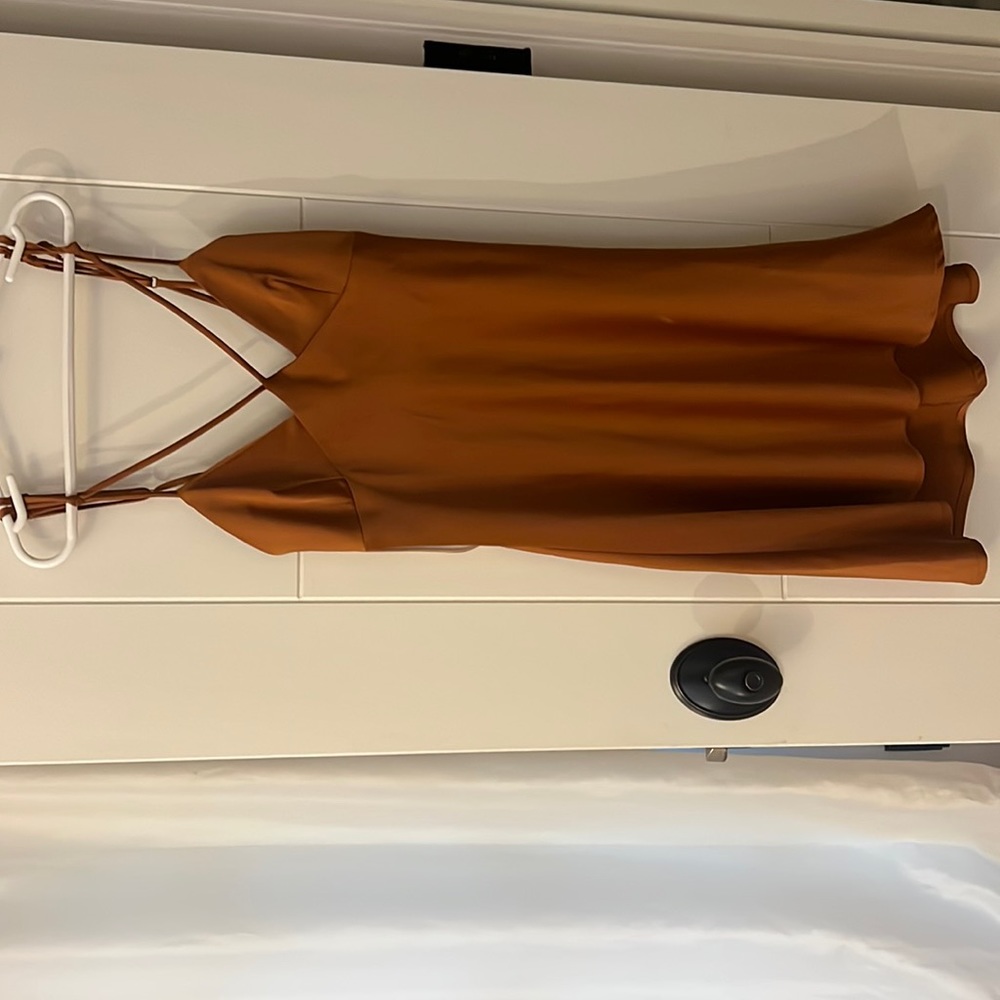 Urban Outfitters Brown Slip Dress. Size XS.